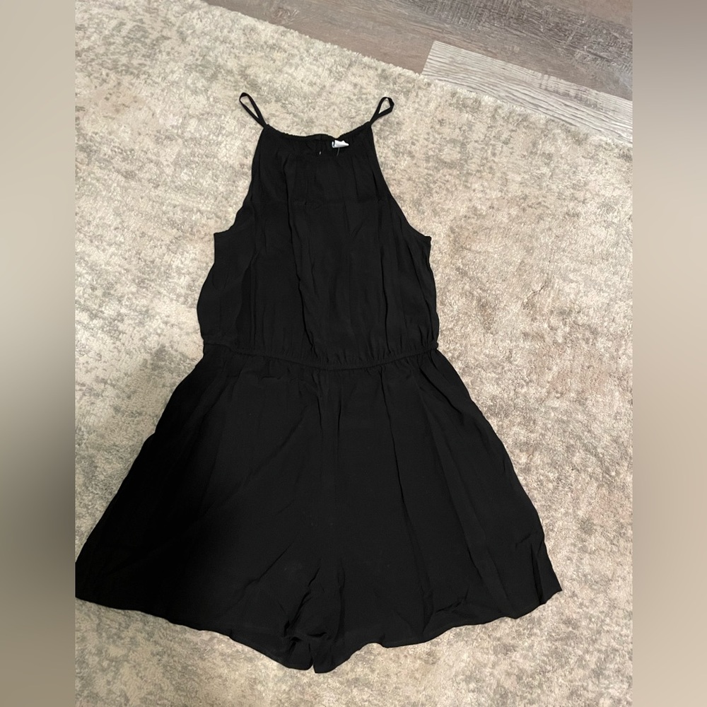 NWT Black Romper